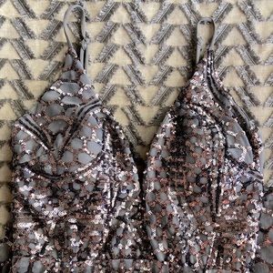 WINDSOR FORMAL FITTED SEQUIN DRESS